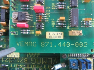 VEMAG - LEISTUNGSELEKTRONIK KPL. FUR VEMAG TYPE 134 ROBBY II - - / PC 880 /
