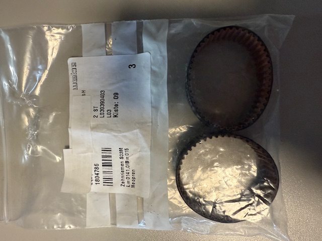 WEBER - ZAHNRIEMEN - ART.NR. 1804786