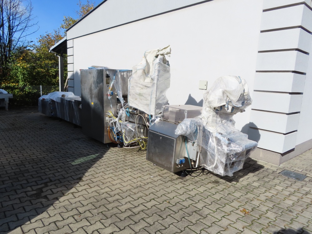 Pakowaczka próżniowa Tiromat Powerpack typ 660 do twardej folii z drukarko-etykieciarką CFS typ TL 100 i TL 150