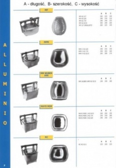 KATALOG PRASEK ALUMINIOWYCH-INOX