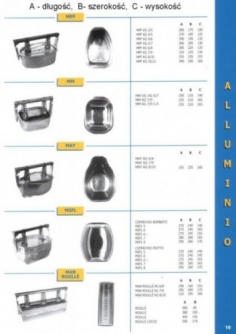 KATALOG PRASEK ALUMINIOWYCH-INOX