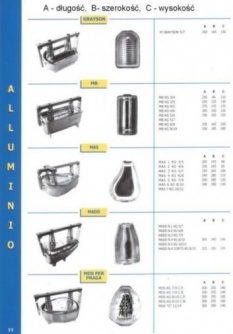 KATALOG PRASEK ALUMINIOWYCH-INOX