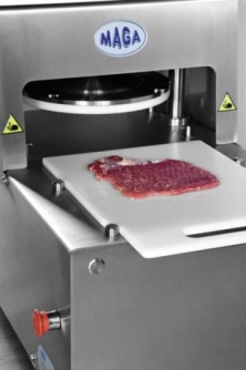 Fleisch Filet Presse zum Vergrössern von Fleischstücken MAGA - NEU
