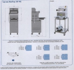 Pakowaczka stołowa typ Ree Tray 20 - nowa