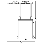 IS hydrauliczny wertykalny