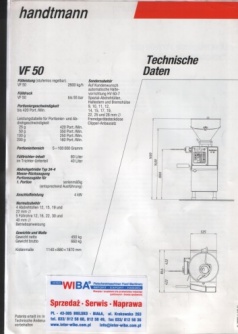 Шприц bакуумный тип Handtmann VF 50/80