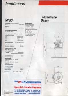 Шприц bакуумный тип Handtmann VF 50