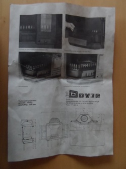 Kamin - Einsatz DOVRE typ 2000S