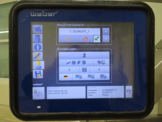 CUTTING LINE WEBER SLC 602