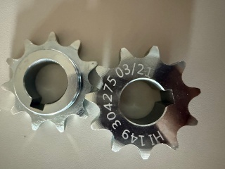 WEBER - SPROCKET FOR SKINNER ASB 460