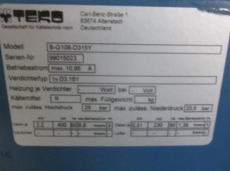 ZESTAW CHŁODNICZY SPRĘŻARKA  FRASCOLD typ D 315 + PAROWNIK GEA Küba